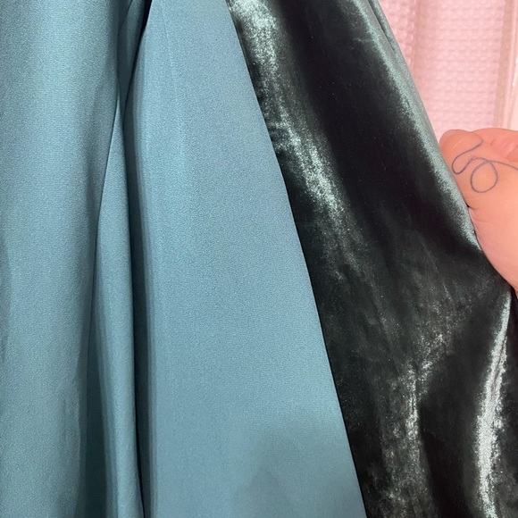 W&W ONCE LOFT Velour Fluid Blazer - Picture 3 of 5